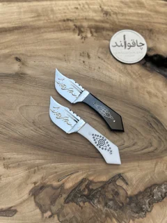 پوست کن نقلی در ۲ مدل بادامی و خنجری