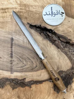 چاقو تیزکن ساخت زنجان با دسته چوبی